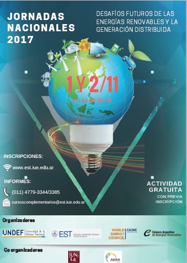 El miércoles comienzan las segundas jornadas nacionales sobre energías renovables