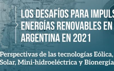 Inscripción al debate sobre desafíos de las energías renovables en Argentina 2021